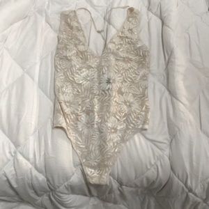 Victoria secret lace body suit lingerie